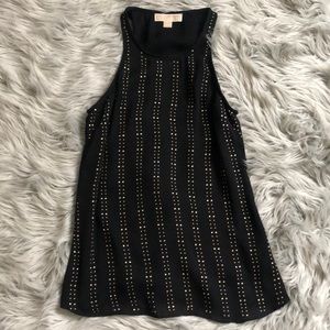 Michael Kors studded tank, size S